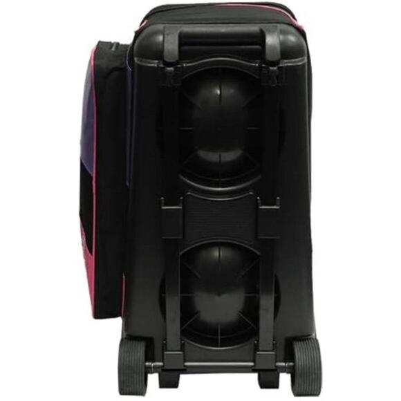 Deluxe Double Roller 2 Ball Bowling Bag with Large Separate Shoe Compartment - Picture 6 of 6